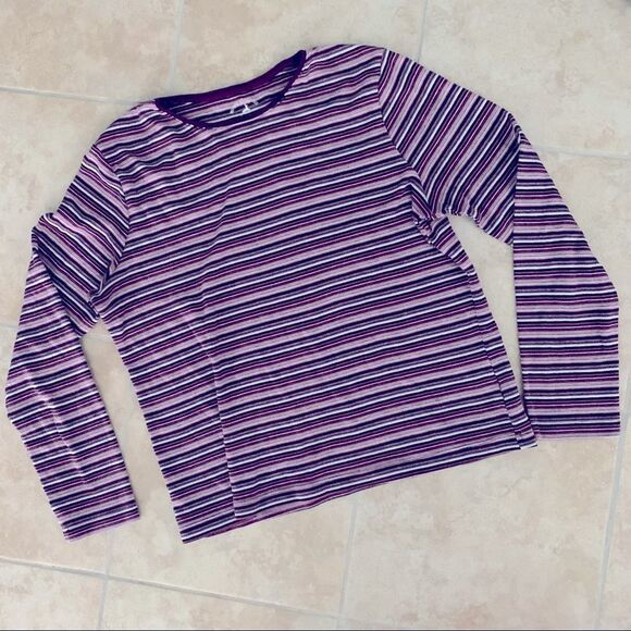 White Stag Tee — Striped Long Sleeve M (8/10) - Picture 1 of 3